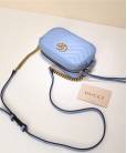 Сумка Gucci Marmont Matelasse Mini Bag Blue